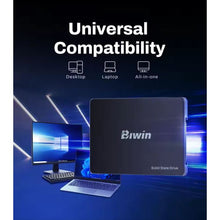 Load image into Gallery viewer, Biwin M100 2.5 Inch SATA III SSD 256GB / 512GB DRAM-less Read Speed Up to 550 MB/s
