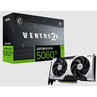 MSI GeForce RTX 5060 Ti 8G VENTUS 2X OC PLUS / 2X PLUS / 3X OC 2602MHz Boost 28Gbps 128bit 4608CC DX12 NVIDIA DLSS 4