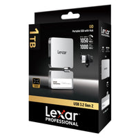 Lexar Professional GO Mini Portable SSD With USB Type-C Hub 1TB / 2TB