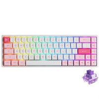 Akko Prunus Lannesiana 3068B Plus Fully Assembled Hot-Swappable Multi-Mode Wireless RGB Mechanical Keyboard