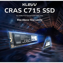 Load image into Gallery viewer, KLEVV CRAS C715 2280 NVMe PCle Gen3 x4 M.2 Solid State Drive SSD 1TB / 512GB / 256GB

