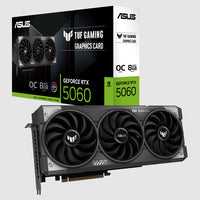ASUS TUF Gaming GeForce RTX 5060 8GB GDDR7 OC 2677MHz 28Gbps 128bit 3840CC DX12 NVIDIA DLSS 4 TUF-RTX5060-O8G-GAMING