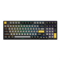 Akko 3098B Plus Black & Gold Tri-Mode Hot-Swappable Mechanical Keyboard Akko V3 Cream Yellow Pro