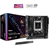 ASRock Phantom Gaming A620I Lightning WiFi AMD AM5 Mini-ITX Motherboard / Socket AM5 & DDR5