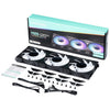 PHANTEKS M25 G2 120mm High Value Daisy-Chained DRGB PWM Fan / Reverse / Regular / Black / White / Single / Triple Pack