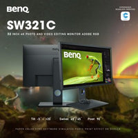 BenQ SW321C 4K Photo and Video Editing Monitor 31.5" / 4K UHD /  IPS / 60Hz / 5ms