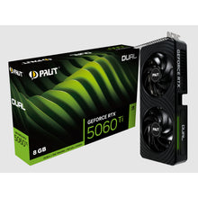 Load image into Gallery viewer, PALIT GeForce RTX 5060 Ti Dual 8GB GDDR7 2573MHz Boost 28Gbps 128bit 4608CC DX12 NVIDIA DLSS 4 NE7506T019P1-GB2062D
