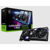 MSI GeForce RTX 5070 12G GAMING TRIO OC GDDR7 Black/White 28Gbps 192bit PCIe5.0 DX12 DLSS4 G5070-12GTC / G5070-12GTCW