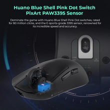 Load image into Gallery viewer, TECWARE EX1 Lightweight Tri-Mode Wireless Gaming Mouse With OLED Display &amp; RGB Charging Dock BLACK / WHITE
