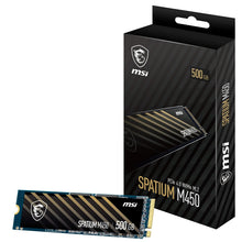 Load image into Gallery viewer, MSI SPATIUM M450 500GB / 1TB PCIe Gen4x4 M.2 2280 Solid State Drive SSD
