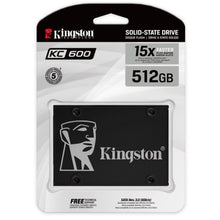 Load image into Gallery viewer, Kingston KC600 2.5" and mSATA SSD / Solid State Drive
