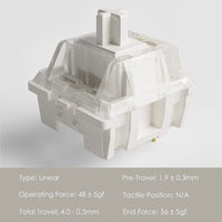 Akko CS Mechanical Keyboard Switches (45pcs) Pack