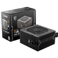 MSI MAG A750BN PCIE5 80 PLUS BRONZE 750W NON MODULAR ATX POWER SUPPLY PSU