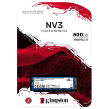 Load image into Gallery viewer, Kingston NV3 PCIe 4.0 NVMe M.2 SSD / Solid-State Drive 500GB / 1TB / 2TB / 4TB
