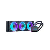Phanteks Glacier One 360D30 Series DRGB CPU AIO Liquid Cooler / Black / White