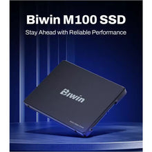 Load image into Gallery viewer, Biwin M100 2.5 Inch SATA III SSD 256GB / 512GB DRAM-less Read Speed Up to 550 MB/s

