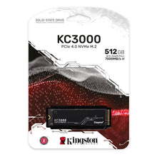 Load image into Gallery viewer, Kingston KC3000 PCIe 4.0 NVMe M.2 Solid State Drive SSD 512GB / 1024GB / 2048GB
