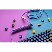 DUCKY Premicord Joker/ Horizon / Cotton Candy / Bon Voyage Custom Coiled USB Cable
