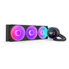 NZXT KRAKEN ELITE RGB V2 360 AIO Liquid CPU Cooler With LCD Display / Black / White