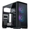 PHANTEKS P200A High Airflow mini-ITX PC Case / Tempered Glass / DRGB / Closed Window