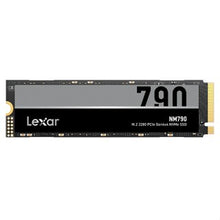 Load image into Gallery viewer, Lexar NM790 M.2 2280 PCIe Gen 4×4 NVMe Performance SSD 512GB / 1TB / 2TB / 4TB Read Write Up to 7400 MB/s 6500 MB/s

