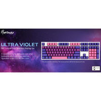 DUCKY Ultra Violet 108 Key PBT Seamless Doubleshot Keycap Set