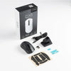 TECWARE EX1 Lightweight Tri-Mode Wireless Gaming Mouse With OLED Display & RGB Charging Dock BLACK / WHITE