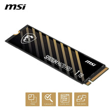 Load image into Gallery viewer, MSI SPATIUM M470 PRO 1TB / 2TB PCIe Gen4x4 M.2 2280 SSD GAMING PERFORMANCE

