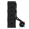 Lian Li Hydroshift II Series 360mm Side-Mounted AIO Liquid CPU Cooler With IPS LCD Screen / Black / White