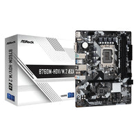 ASRock B760M-HDV/M.2 D4 mATX Motherboard / Socket LGA1700 & DDR4