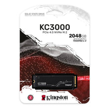 Load image into Gallery viewer, Kingston KC3000 PCIe 4.0 NVMe M.2 Solid State Drive SSD 512GB / 1024GB / 2048GB
