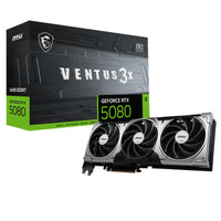 MSI GeForce RTX 5080 VENTUS 3X OC / VENTUS 3X OC WHITE / VENTUS 3X OC PLUS 16GB GDDR7 2640MHz 10752CC 256bit DX12 DLSS 4