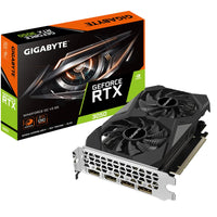 GIGABYTE GeForce RTX 3050 WINDFORCE OC V2 6GB GDDR6 96-bit PCI-E 4.0 1477MHz Core Clock DX12 DLSS 2 GV-N3050WF2OCV2-6GD