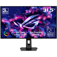 ASUS ROG Strix OLED XG32UCWMG Gaming Monitor 32" / 4K 240Hz / FHD 480Hz / OLED / 0.03ms / G-SYNC Comp. & HDR400