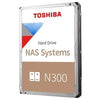 TOSHIBA N300 NAS Series Internal Hard Drive 4TB / 6TB / 8TB / 10TB / 12TB / 14TB / 16TB / 18TB / 20TB / 22TB HDD 3.5"