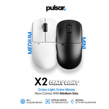 Load image into Gallery viewer, Pulsar X2 CrazyLight Mini Medium Series Wireless Gaming Mouse BlueArchive Edition
