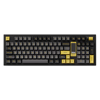Akko Black & Gold 5098B Multi Modes Hot-Swappable RGB Mechanical Gaming Keyboard With TFT LCD Screen
