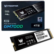 Load image into Gallery viewer, Acer Predator GM7000 PCIe 4.0 Gen4 x4 M.2 2280 NVMe Internal SSD 512GB / 1TB / 2TB / 4TB Performance Gaming / DRAM Cache
