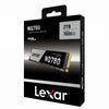 LEXAR NQ780 M.2 2280 PCIe Gen 4×4 NVMe SSD 512GB / 1TB / 2TB Performance Gaming SSD Read Write Up to 7000MB/s 6000MB/s