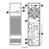 CyberPower OLS1KEC / OLS2KEC / OLS3KEC UPS System ECO Mode Pure Sine Wave Output Color LCD Panel