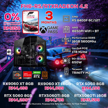 Load image into Gallery viewer, # DOTATECH FH6-R5/RTXRADEON 4.2 PC GAMING PACKAGE / 16GB DDR5 / 1TB SSD / R5 8400F + GPU OPTIONS
