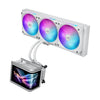 ASUS ROG Ryuo IV SLC 360 ARGB AIO Cooler With 6.67” 2K AMOLED Curved Screen BLACK / WHITE