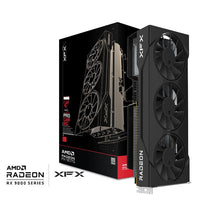 XFX Swift AMD Radeon RX 9070GRE Triple Fan Gaming Edition with 12GB GDDR6 HDMI 3xDP AMD RDNA 4 BLACK / WHITE