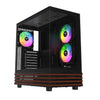 Thermaltake View 270 Plus WS ARGB Mid-Tower ATX PC Case Black / Snow