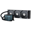 TRYX PANORAMA Series AIO Liquid CPU Cooler With 6.5" AMOLED L-Shaped Screen BLACK / WHITE