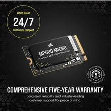 Load image into Gallery viewer, CORSAIR MP600 MICRO 1TB / 2TB PCIe 4.0 Gen4 x4 NVMe M.2 2242 Solid State Drive SSD
