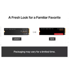 Load image into Gallery viewer, WD_BLACK SN850X NVMe™ SSD PCIe Gen4 x4 M.2 2280 1TB 2TB Heatsink Non-HS Read Write 7300MB/s 6300MB/s GAMING PERFORMANCE
