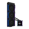 LIAN LI HYDROSHIFT II LCD-S Side Mounted AIO Liquid CPU Cooler With 3/4" IPS LCD Screen 360mm BLACK / WHITE
