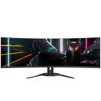 GIGABYTE 49" AORUS CO49DQ Gaming Monitor 144HZ DQHD QD-OLED With DisplayHDR True Black 400