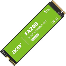 Load image into Gallery viewer, ACER FA200 PCIe Gen 4x4 NVMe 2.0 M.2 2280 Internal SSD 500GB / 1TB / 2TB / 4TB Read-Up-To 7200 MB/s PS5 Compatible
